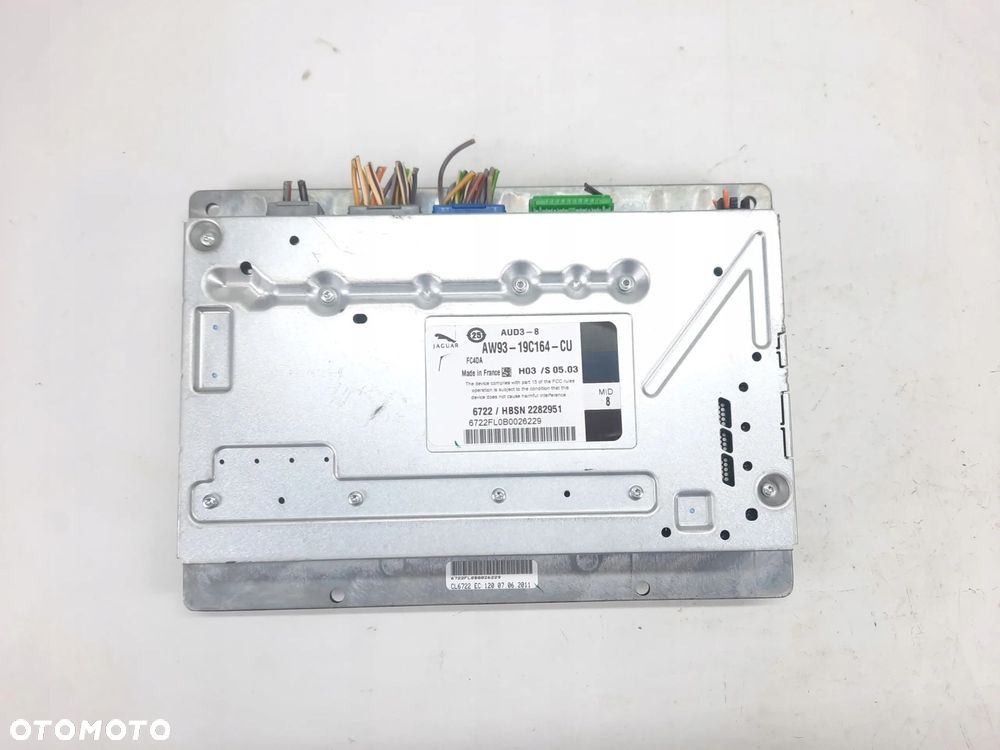 WZMACNIACZ NAGŁOŚNIENIA GŁOŚNIKÓW JAGUAR XF X250 AW93-19C164-CU - 2