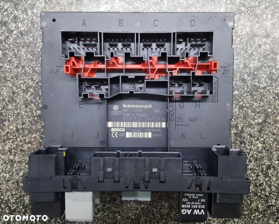 Moduł Sterownik 3C8937049AA BORDNETZ