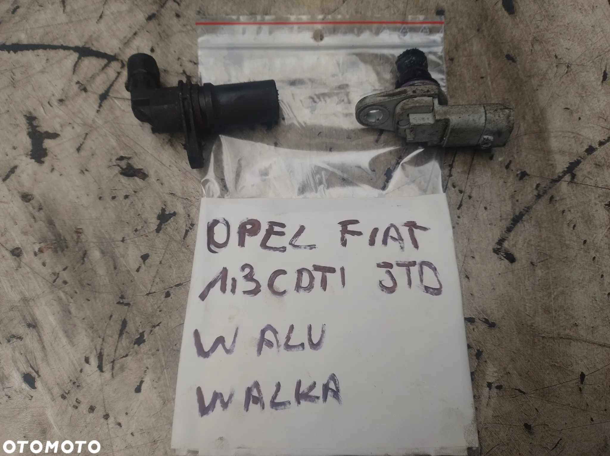OPEL ASTRA  CORSA MERIVA FIAT doblo punto panda 1,3jtd  1,3CDTI czujnik wału wałka mapsensor sonda lambda   A13DTE - 2