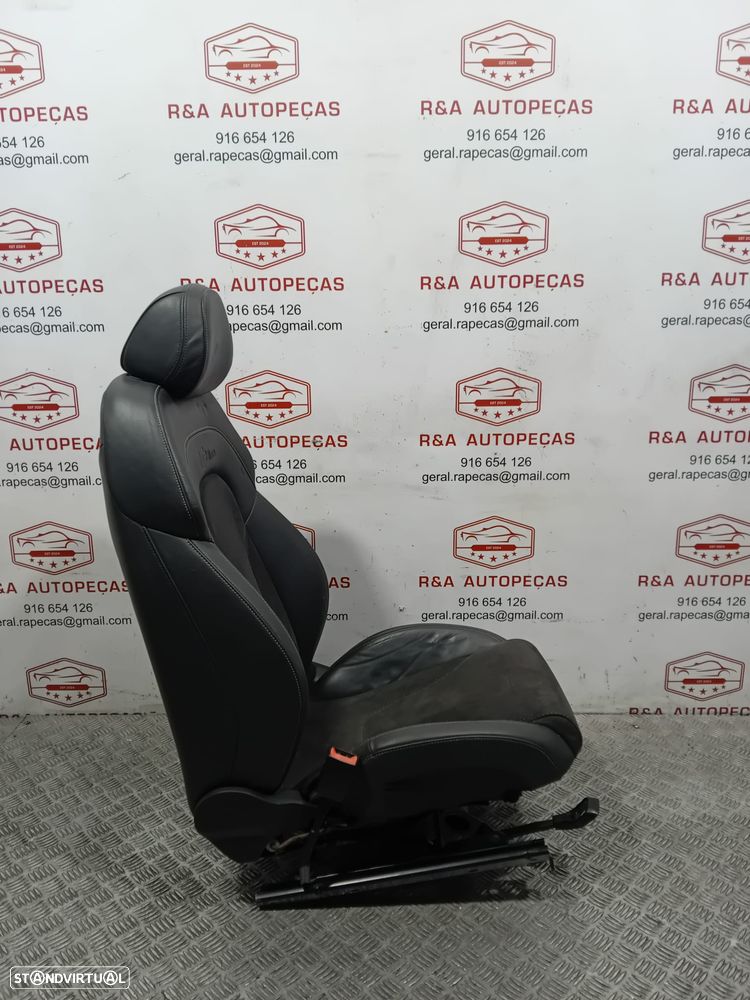 Banco Condutor Audi TT 8J S-Line em Pele e Alcântara Original - 7