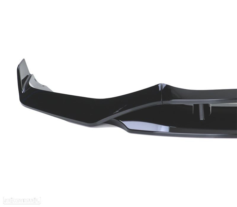 SPOILER LIP PARA BMW X5 F15 12-18 LOOK M PERFORMANCE PRETO BRILHANTE - 2