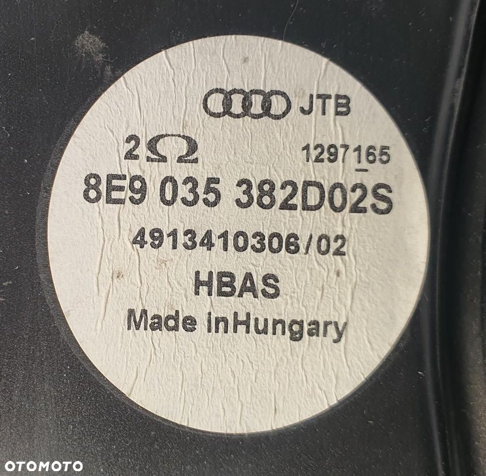 GŁOŚNIK SUBWOOFER WZMACNIACZ AUDI A4 B7 8E9035223D - 2