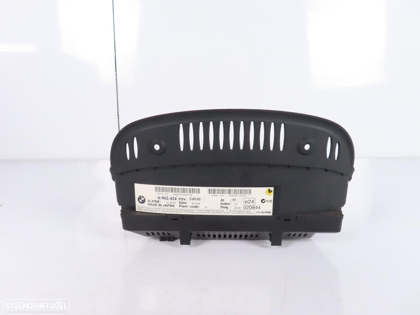 Monitor / Display Central 6.5 Usado / Original BMW 5 (E60)/BMW 6 (E63)/BMW 6 Con... - 6