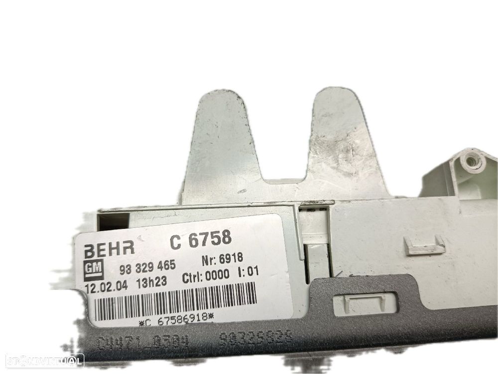 Comando / Botão De Sofagem / Climatronic Opel Meriva A Veículo Multius - 2