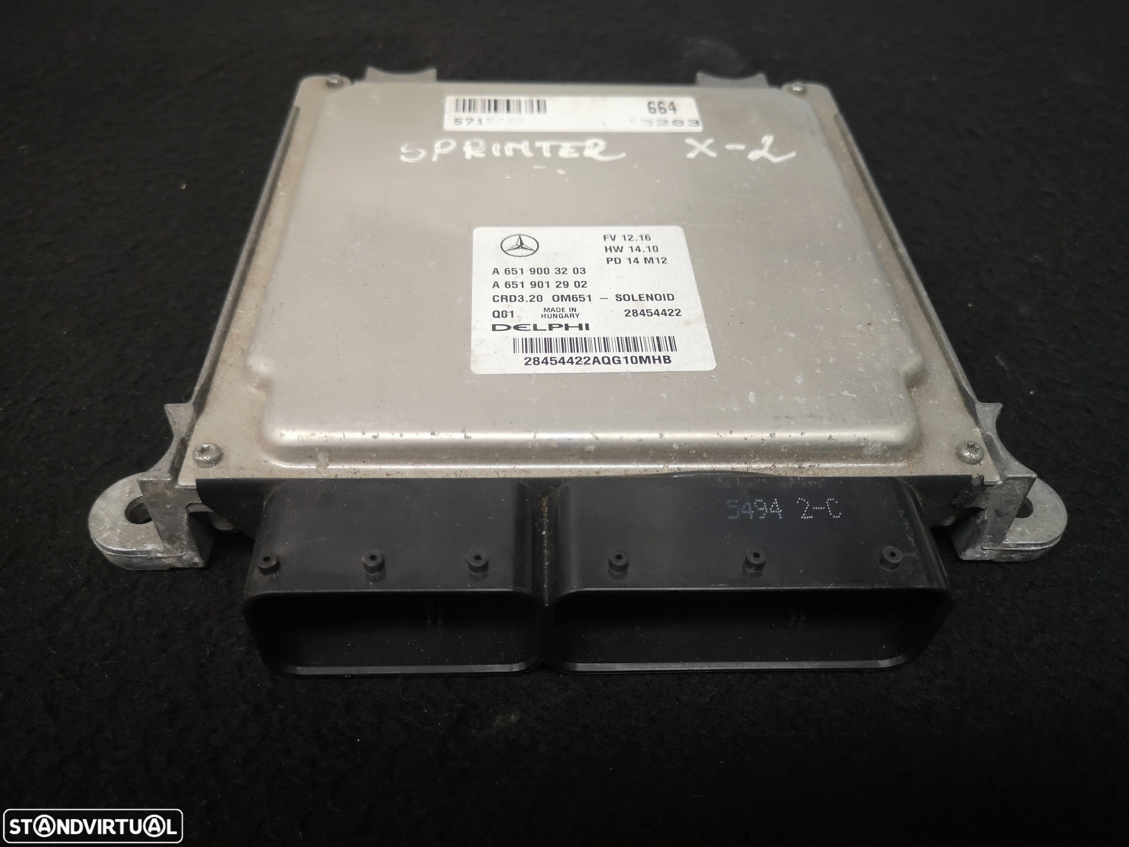 Centralina de motor Mercedes w906 sprinter a651 2014-2017 (2x no estoque) - 5