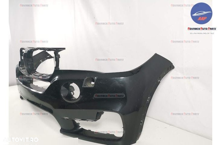 Bara Fata originala cu senzori si spalatori BMW X5 F15 2013 2014 2015 - 3