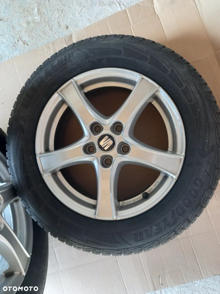FELGI ALUMINIOWE 16 SEAT 5*112 ET43 ZIMA - 3