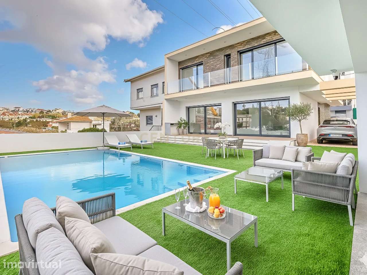 MORADIA  CONTEMPORÂNEA T6. LUXO, CONFORTO E MODERNIDADE COM PISCINA - Grande imagem: 2/53
