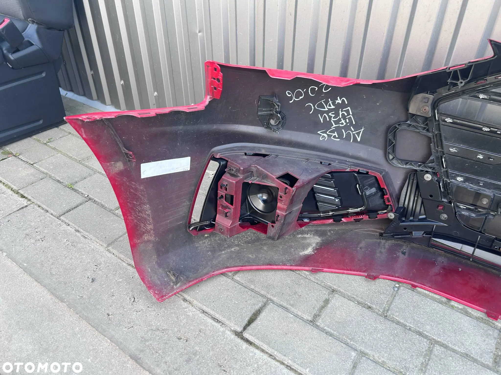 Audi A4 B9 Lift 8W Zderzak Przód Przedni Kompletny LY3U 4xPDC - 9