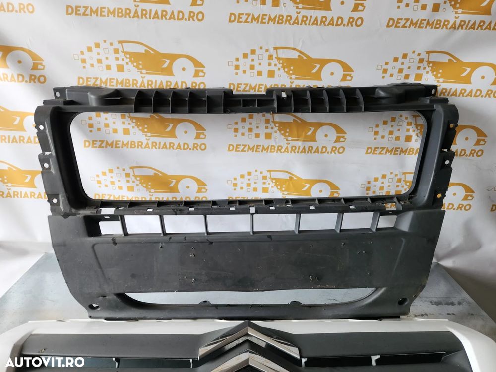 Ornament Grila Fata Completa Radiator Citroen Jumper An 2006-2007-2008-2009-2010-2011-2012-2013-201 - 3