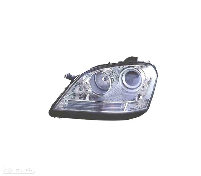 FAROL ESQ OPTICAS PARA MERCEDES W164 M CLASSE 05-08 - 1