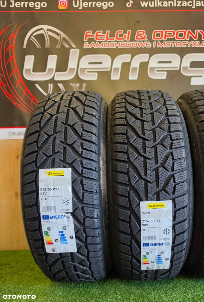 Koła zimowe AUDI A5,A6 Q2 - 17x5x112 - Kormoran Snow 215/55/R17 - 6
