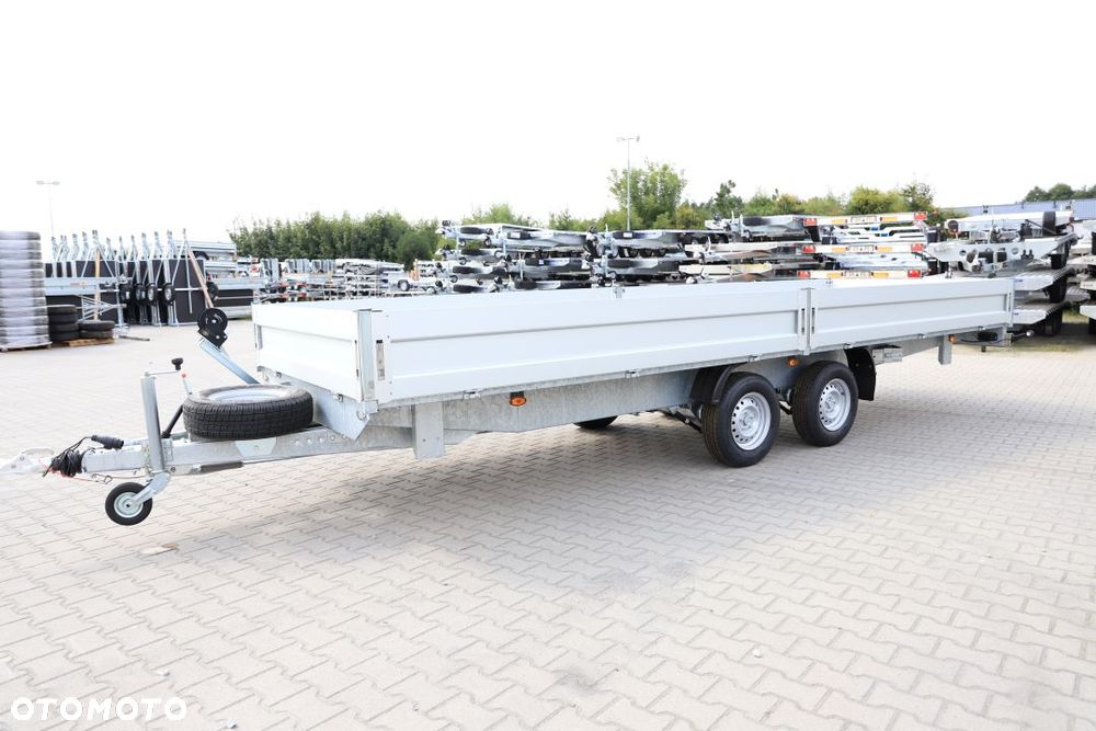 Niewiadów Boss 6.2 x 1.97 burty aluminiowe 2 osie po 1800kg koła 185R14C - 8