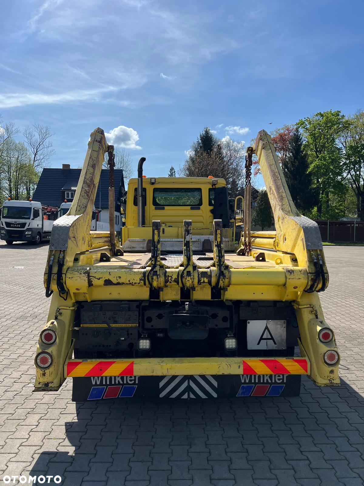MAN 18.290 TGM bramowiec, MEILLER, pilot, 290 KM, 320 t.km.! - 4