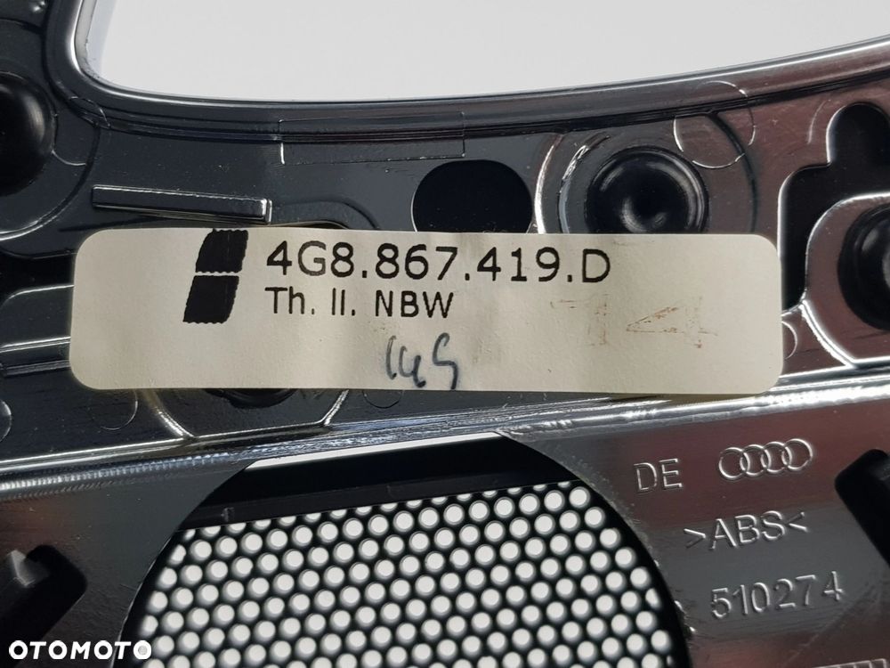 Listwa Dekor drzwi tylnych lewych Lewy Tył Audi A7 4G 4G8867419D - 9