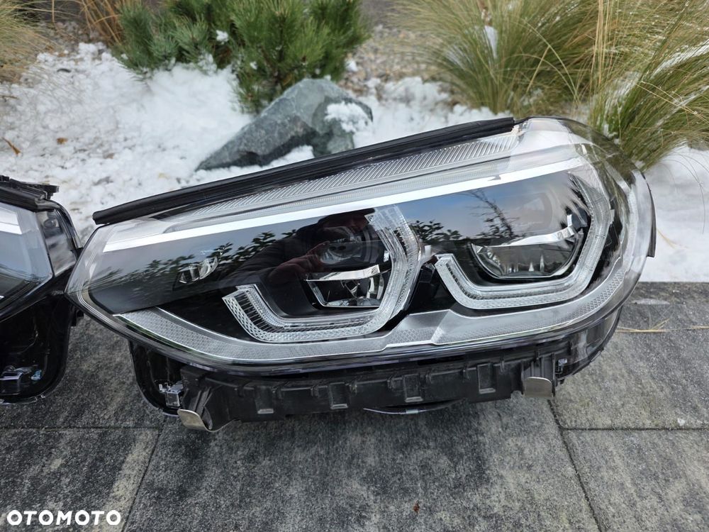 bmw x3 x4 g01 g02 lampy przód full led adaptive 8739653-02 7466120-05 - 4