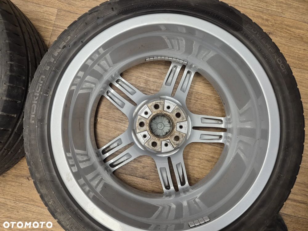 BMW ALU FELGI KOŁA 19" 5x120 STYLING 351 F10 F06 F12 F13 F11 ORYGINALNY LAKIER 8,5J ET33 M-PAKIET KOMPLET + OPONY 245-40 21r - 14