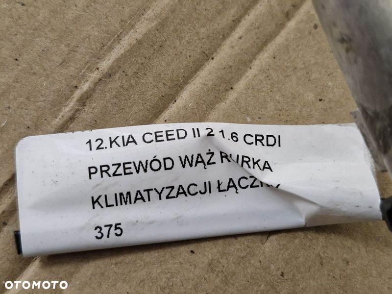 KIA CEED II 2 1.6 CRDI PRZEWÓD WĄŻ RURKA KLIMATYZACJI ŁĄCZNIK - 4