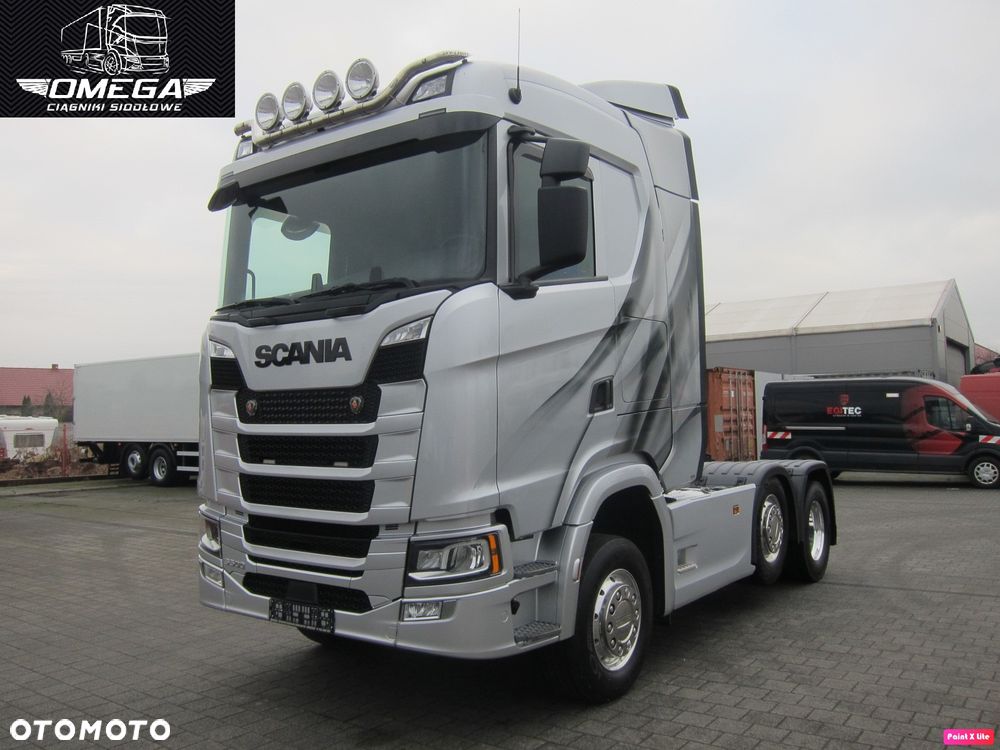 Scania S 500 // S500 // 500S / 6X2 PUSHER 70 Ton / poduszki przód // Full LED // Spr Z Niemiec - 25