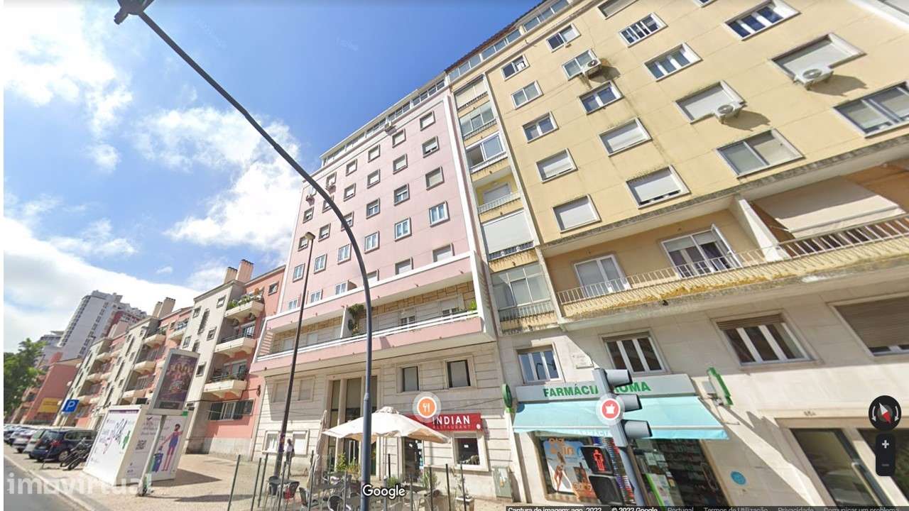 Apartamento T1 em Lisboa para arrendamento, habitação ou serviços - Grande imagem: 2/23