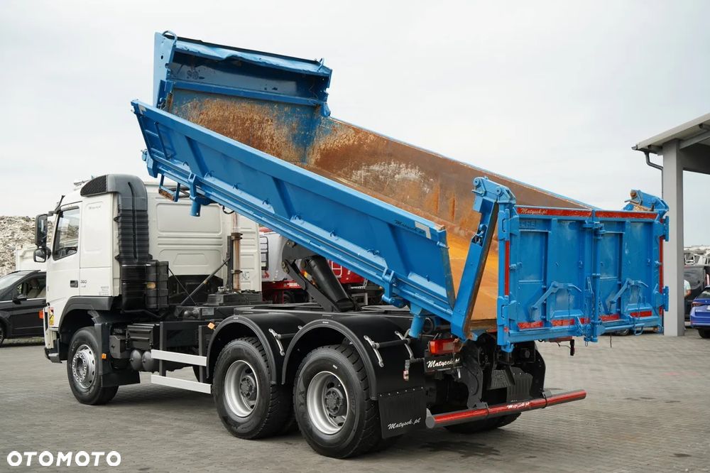 Volvo FM 360 / 6x4 / WYWROTKA DWUSTRONNA / HYDROBURTA / MANUAL / SPROWADZONY - 4