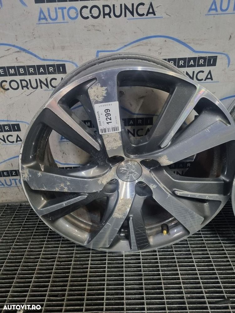 Jante aliaj Peugeot 2008 Facelift 2016 - 2019 (1299) R17 4*108 Et20 - 4