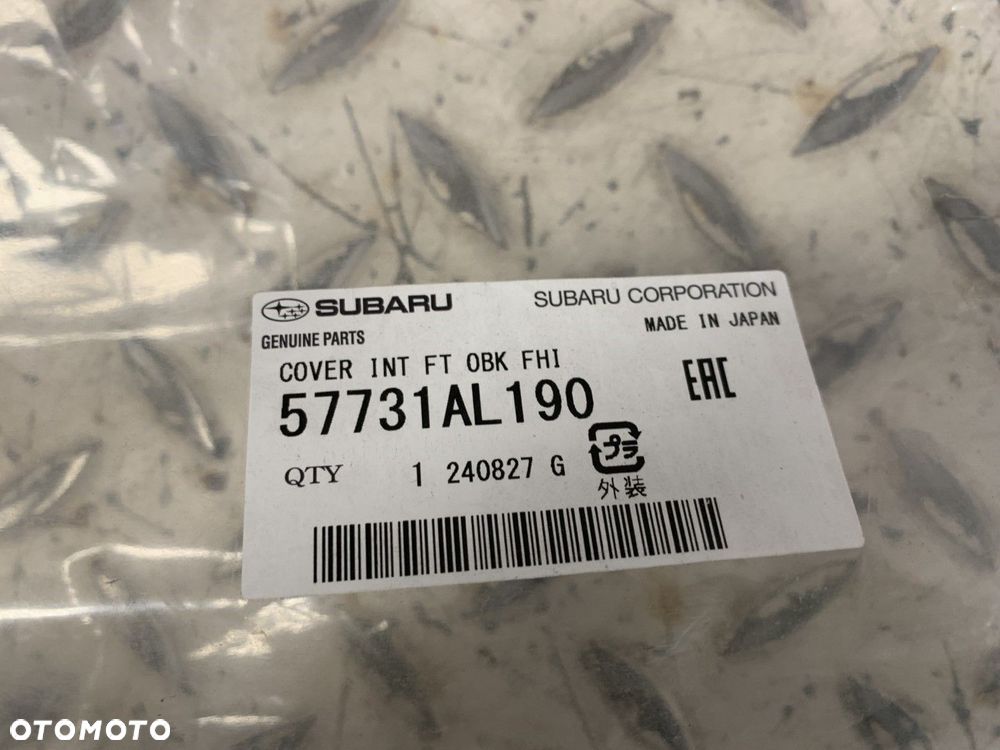 NOWA ORYGINALNA KRATKA ATRAPA ZDERZAKA PRZEDNIEGO PRZÓD SUBARU OUTBACK V 5 15-20 - 5