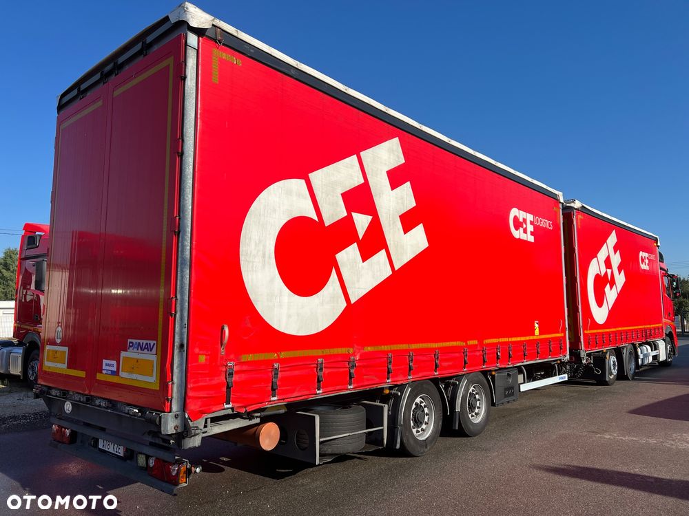 Mercedes-Benz ACTROS  MP5 euro6 6x2 jumbo zestaw  38 palet 120m - 7