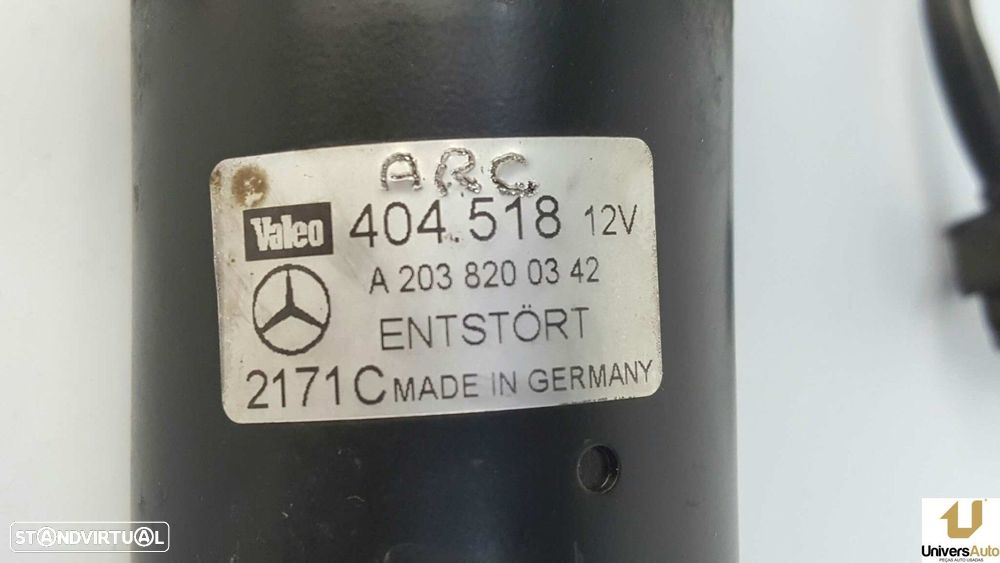 MOTOR LIMPA-VIDROS FRONTAL MERCEDES CLASE C (W203) SPORTCOUPE C 220 CDI (203.706... - 4