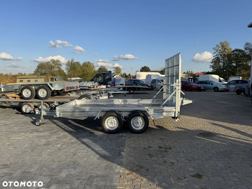 Niewiadów K3535 Nowa Przyczepa pod minikoparkę 355x183cm 3500kg trap maszyny budowlane - 2