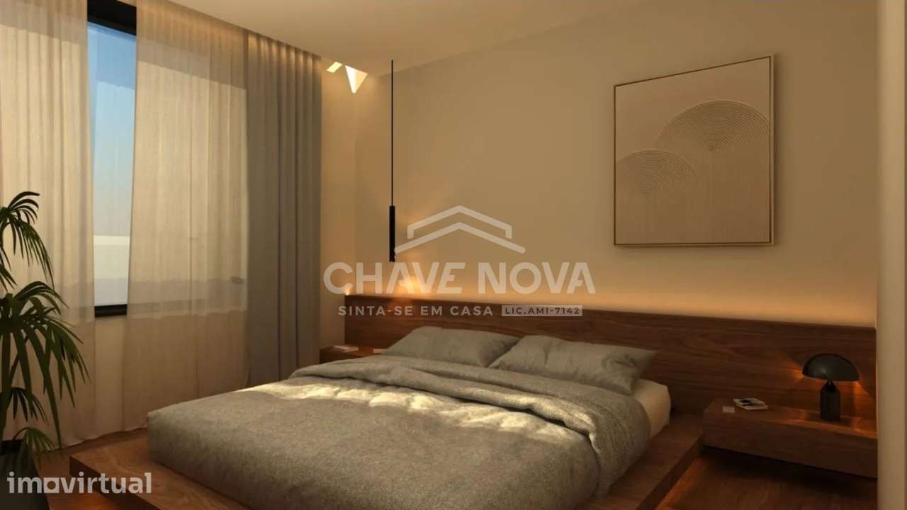 Apartamento T1 Novo C/Lugar de Garagem e Arrumos em Cortegaça - Grande imagem: 4/8