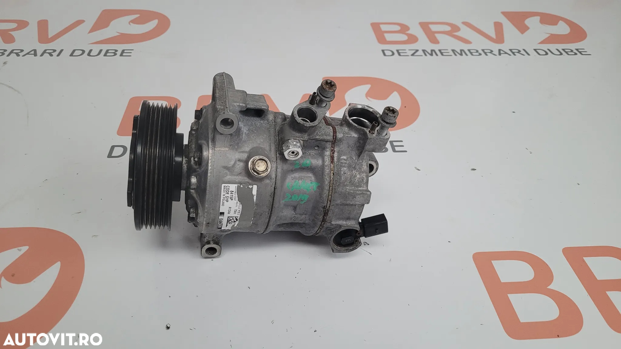 Compresor Clima (AC) pentru Vw Crafter 2,0 motorizare Euro 6 An fabricatie 2019 - 3