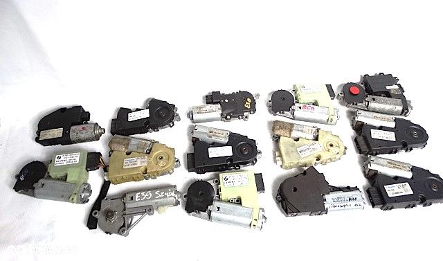 BMW E60 E65 E66 Silniczek Silnik Mechanizm Szyberdach  Zespół Napędowy Dachu Przesuwnego 67616937509  6937509  5WK11464  Siemens 03014600344  03014600336  ZB E60 SHD Antrieb  67619137056  9137056 - 1