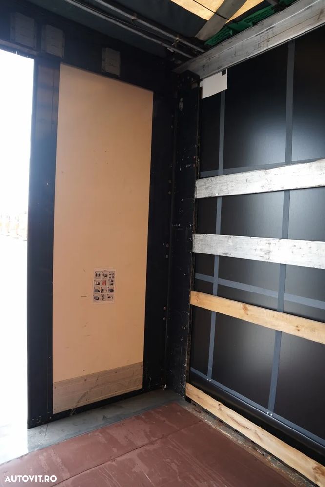 Wielton CORTINĂ  / MEGA / PLATFORMĂ JOSĂ / ACOPERIȘ RIDICAT / AXĂ RIDICATĂ / - 21