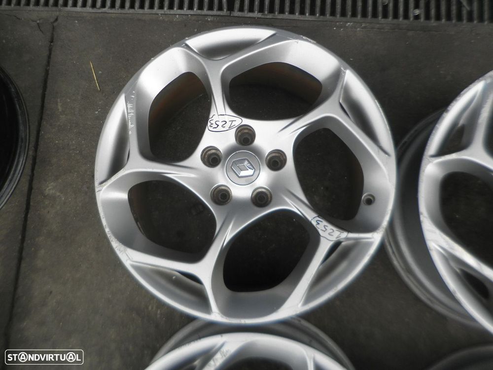 Jogo De Jantes Jgjant1253 RENAULT MEGANE 3 CC GT LINE 2010 2.0 DCI 160CV 2 BRANCO ET49 8X18 5X114.3 66MM - 5