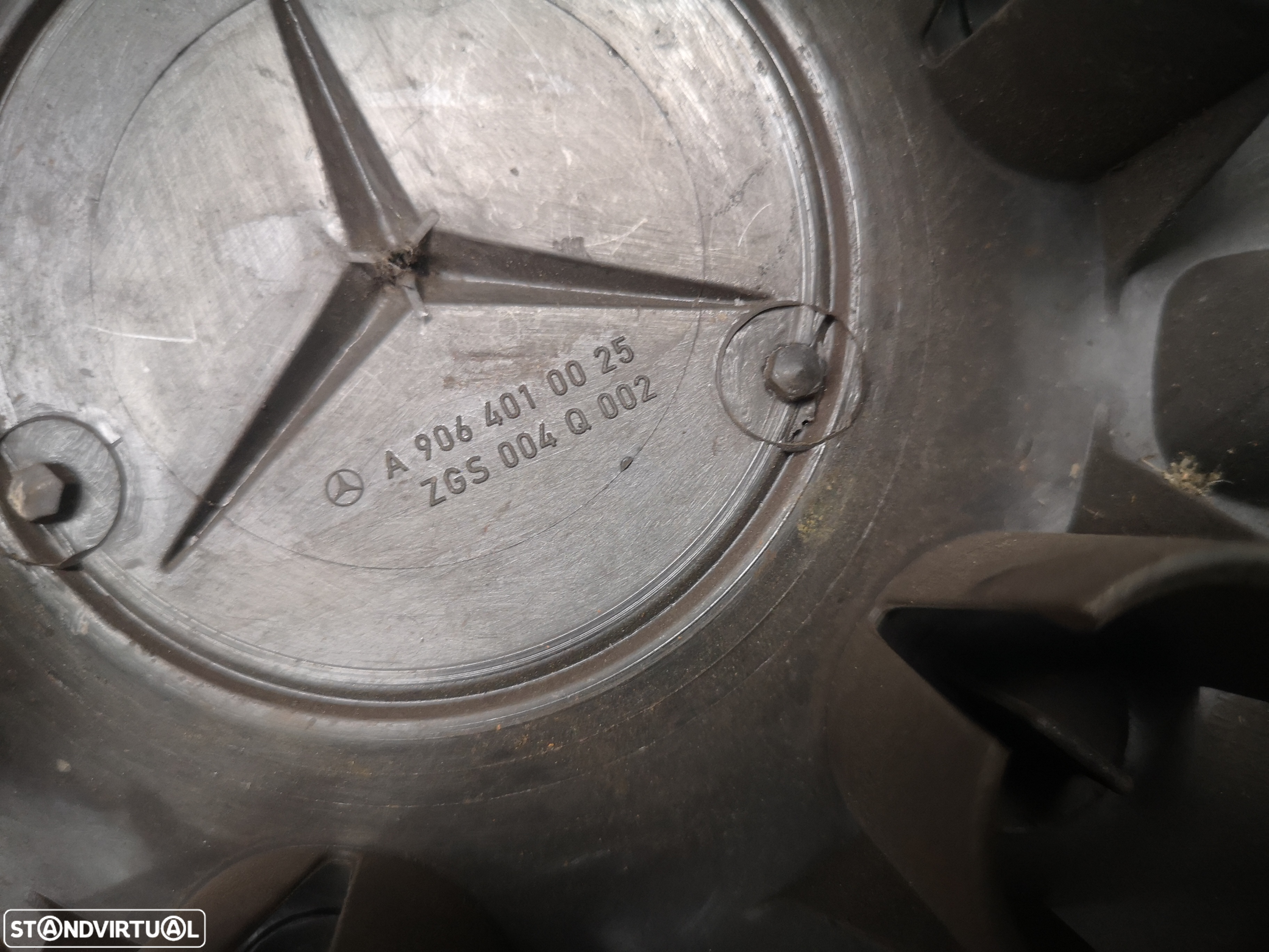 Tampa central de Roda Mercedes w906 sprinter 2006-2017 R16 Originais (26x no estoque) - 5