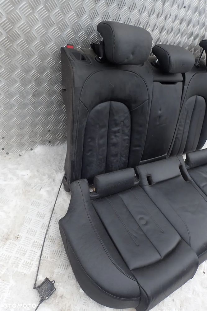FOTELE SIEDZENIA KOMPLET PRZÓD TYŁ SKÓRA AUDI A6 C7 COMBI - 5