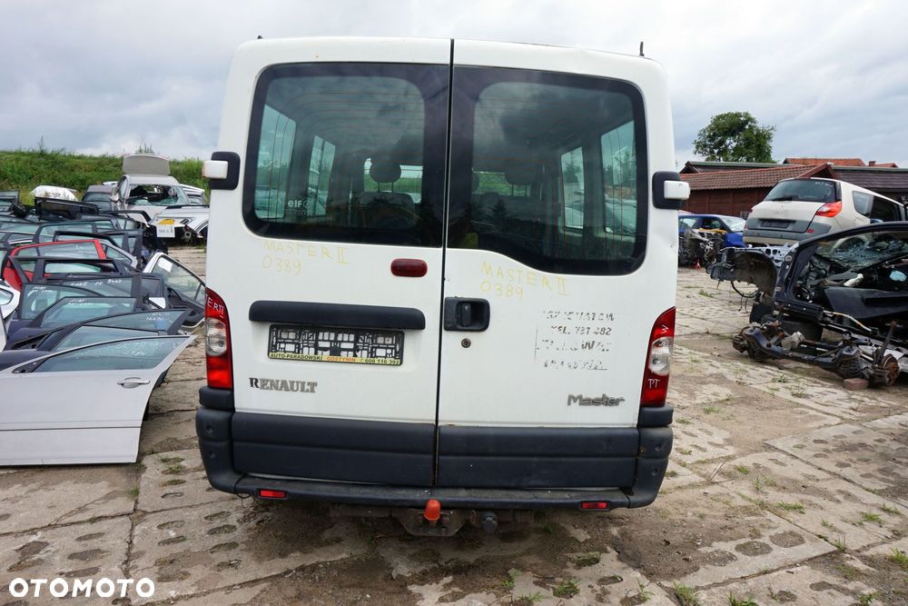 RENAULT MASTER II LIFT 2006 O389 1.9 DCI F9Q774 82KM PK5372 BIAŁY na części - 4