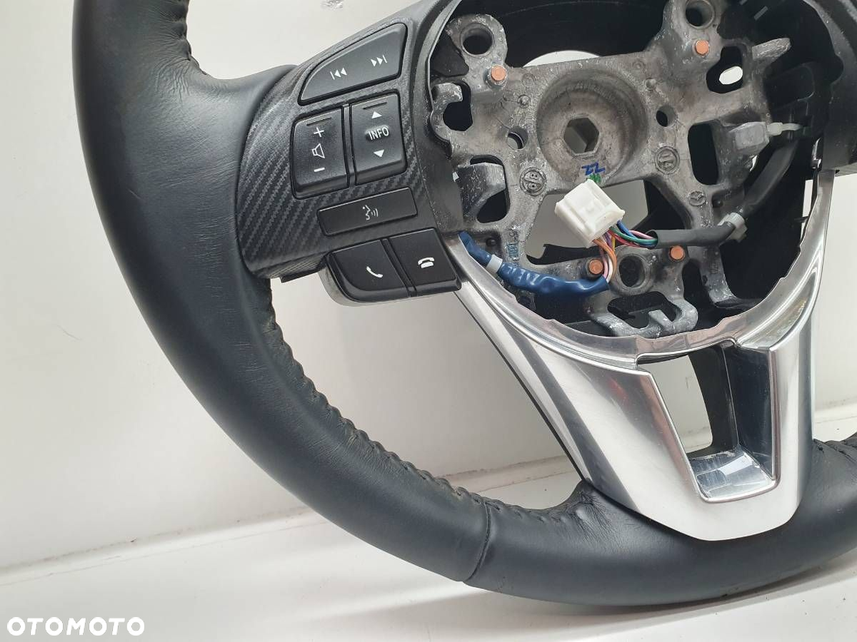 KIEROWNICA MULTIFUNKCYJNA SKÓRA CZARNA MAZDA CX-5 I - 2