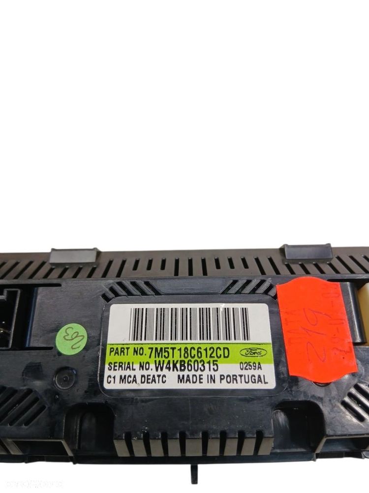 PANEL STEROWANIA KLIMATYZACJĄ FORD FOCUS MK2 LIFT 7M5T18C612CD FOCUS MK2 - 3