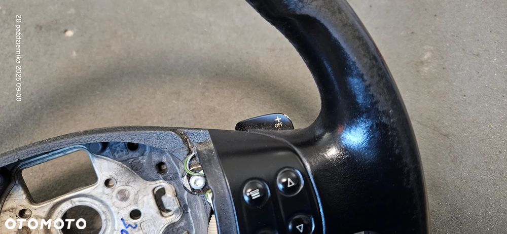 Kierownica skórzana multifunkcyjna łopatki VW Passat B6 2007r 3C0419091 - 7