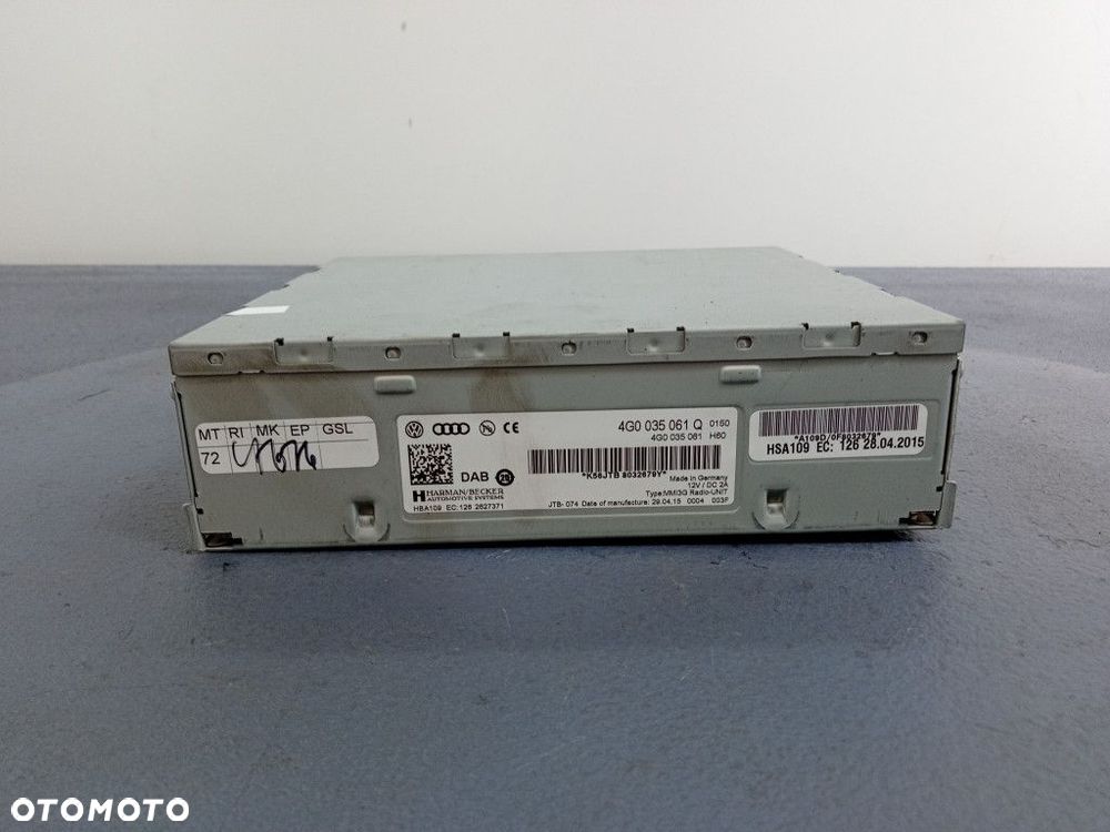 AUDI A4 B8 8K MODUŁ TUNER RADIA 4G0035061Q - 1