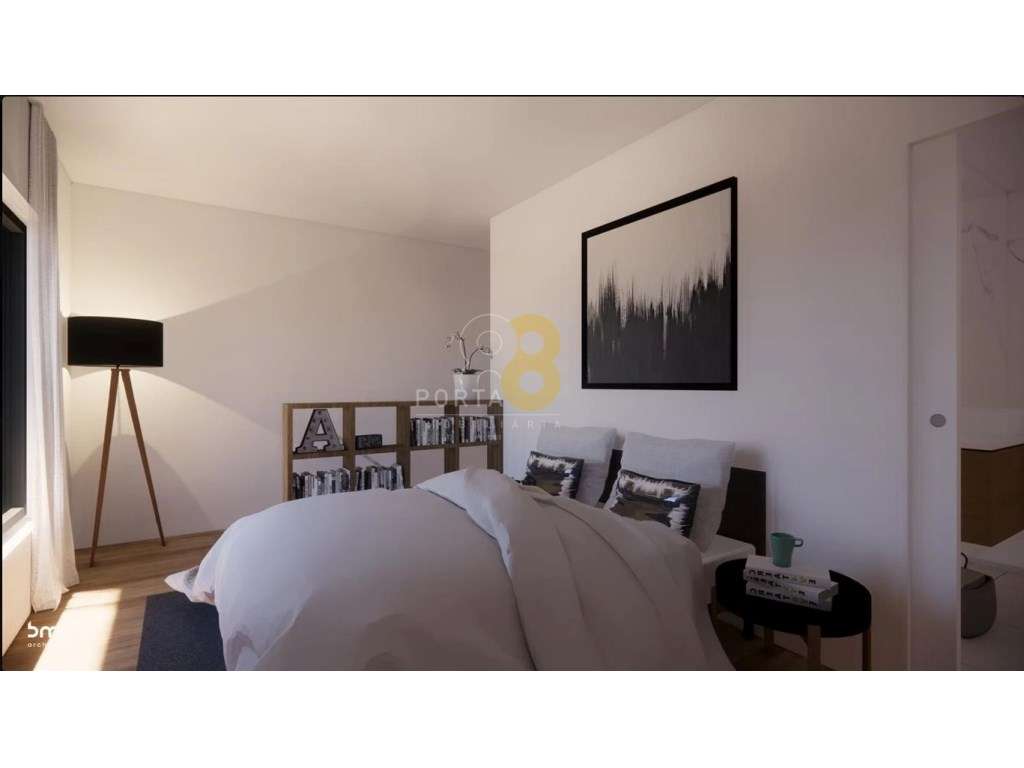 Apartamento T2 com terraço no centro de Matosinhos - Grande imagem: 5/20