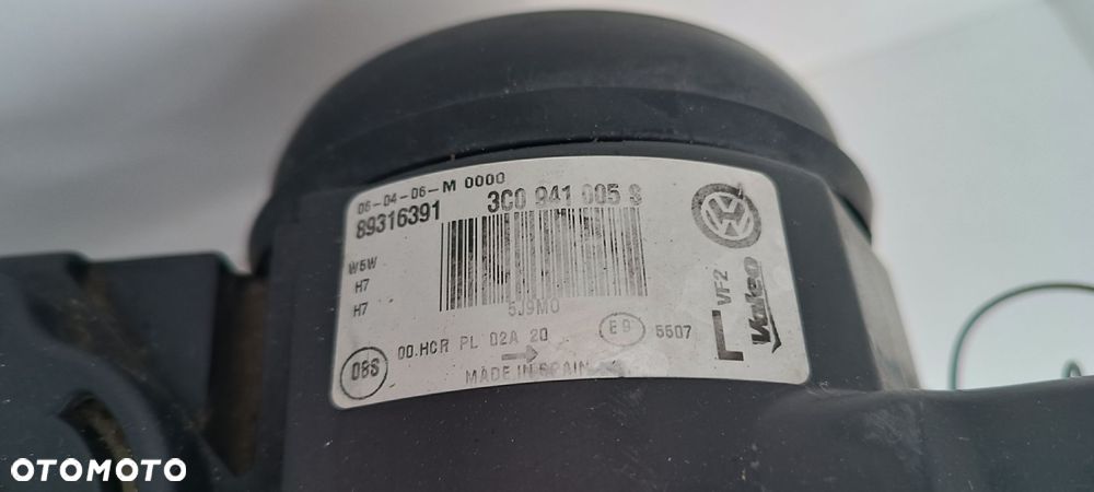 VW PASSAT B6 LIFT 3C0941005S LAMPA LEWA PRZÓD PRZEDNIA EU SOCZEWKA - 7