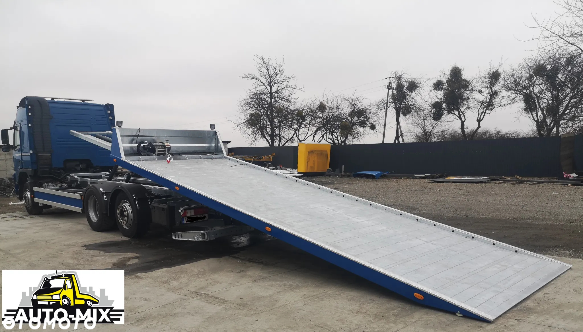 Mercedes-Benz platforma hydrauliczna DMC 26T auto - laweta zabudowa - 12