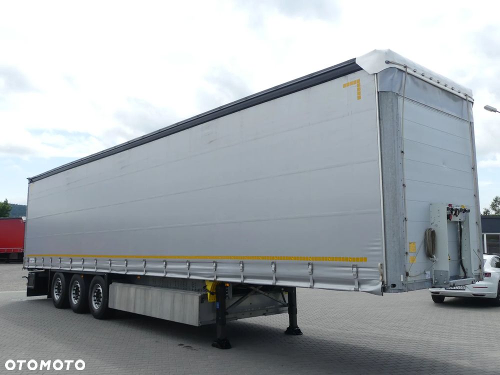 Schmitz Cargobull FIRANKA / OŚ PODNOSZONA / KOSZ PALETOWY / STANDARD / - 11