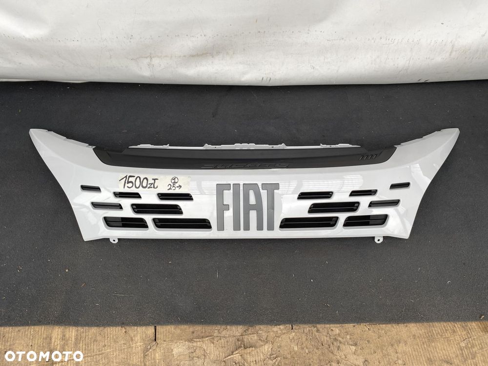 FIAT DUCATO 24- ATRAPA GRILL OSŁONA CHŁODNIC BIAŁA ORYGINALNA 735775024 - 1