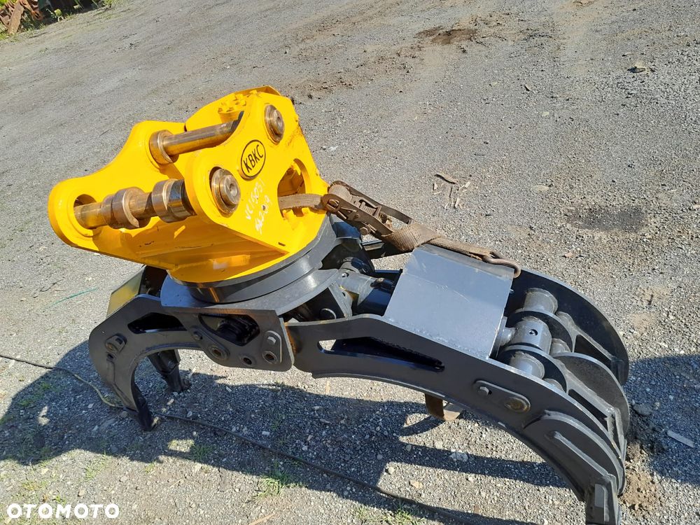 Chwytak hydrauliczny obrotowy sortujący wyburzeniowy kleszcze pięciopalczaste waga, 300kg NOWE!!! - 3