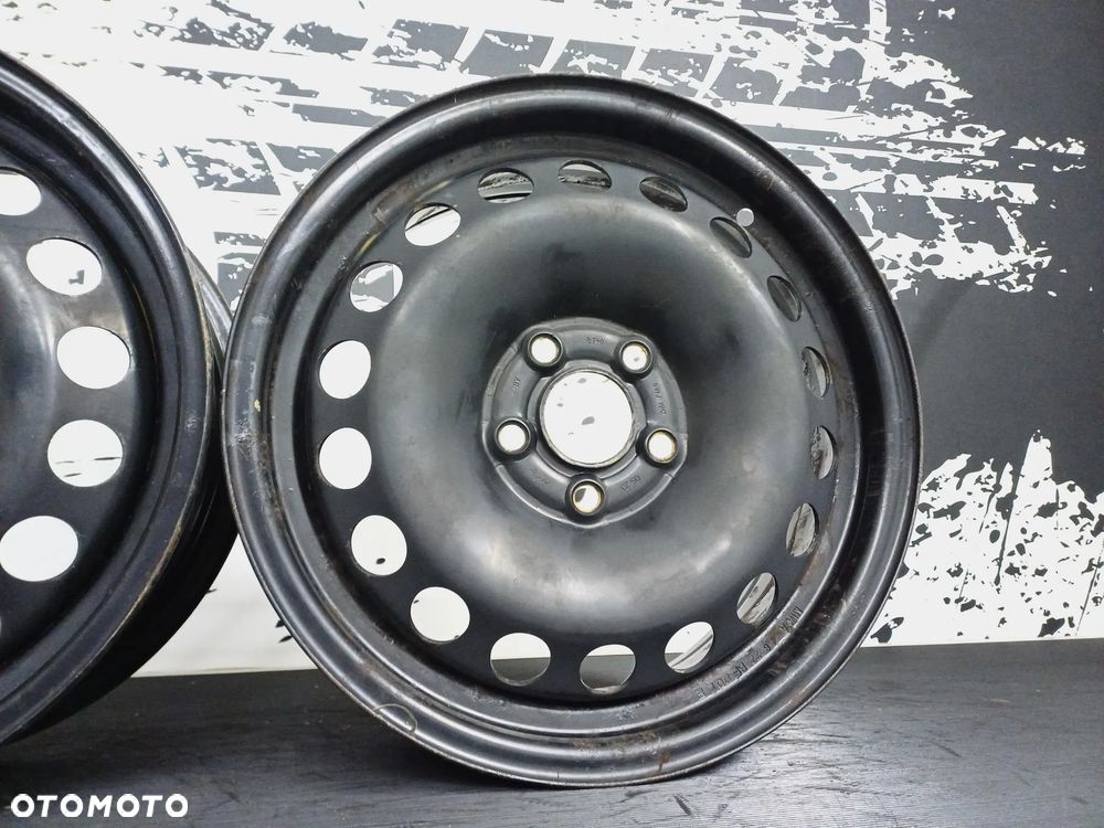 felgi stalowe 5x100 15 Audi A1 seat ibiza skoda fabia praktik Roomster S619 - 5