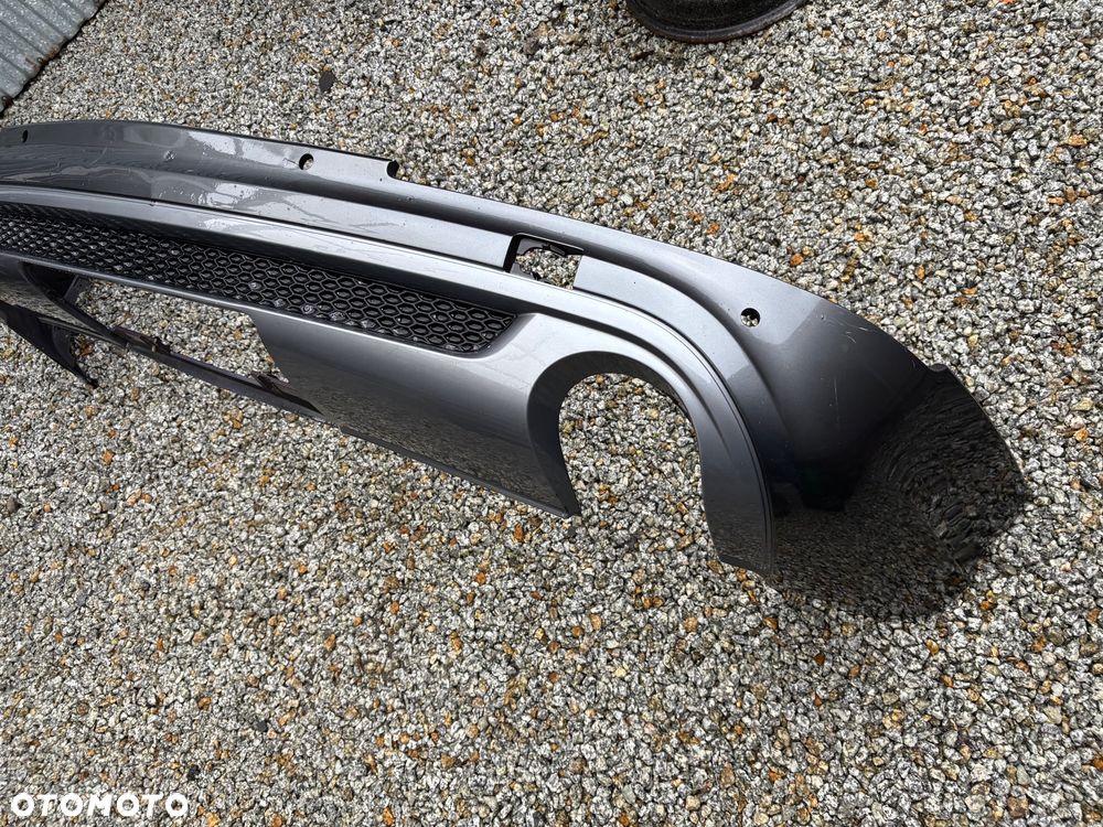 Audi Q7 4L0 S-Line lift 09-15 spoiler zderzaka tylnego - 2